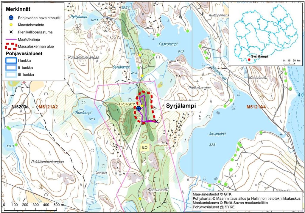 Etelä-Savon kiviaineshuollon turvaaminen 191 2.6.