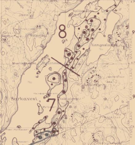 Etelä-Savon kiviaineshuollon turvaaminen 197 Aiemmat tutkimukset Rainio H. ja Kurkinen I. 1972.