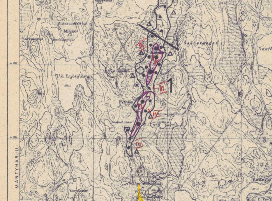 Etelä-Savon kiviaineshuollon turvaaminen 164 Aiemmat tutkimukset Rainio H. ja Kurkinen I. 1972. Soravarojen arviointi Mikkelin piirissä (sivulla 46).