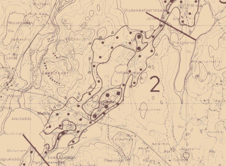 Etelä-Savon kiviaineshuollon turvaaminen 200 Aiemmat tutkimukset Rainio H. ja Kurkinen I. 1972. Soravarojen arviointi Mikkelin piirissä (sivulla 12).