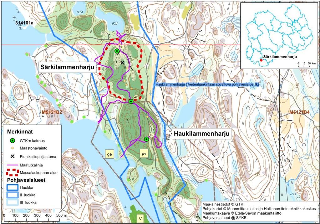 Etelä-Savon kiviaineshuollon turvaaminen 204 2.6.