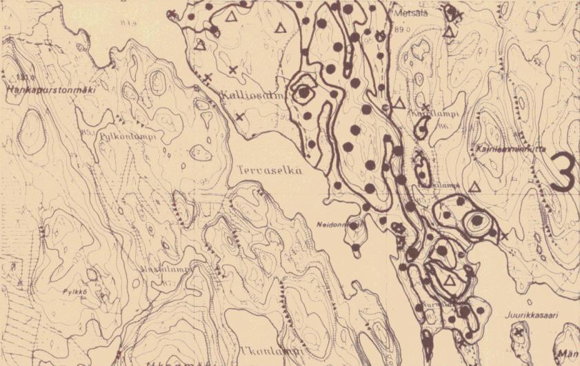 Etelä-Savon kiviaineshuollon turvaaminen 205 Aiemmat tutkimukset Rainio H. ja Kurkinen I. 1972. Soravarojen arviointi Mikkelin piirissä (sivulla 45).