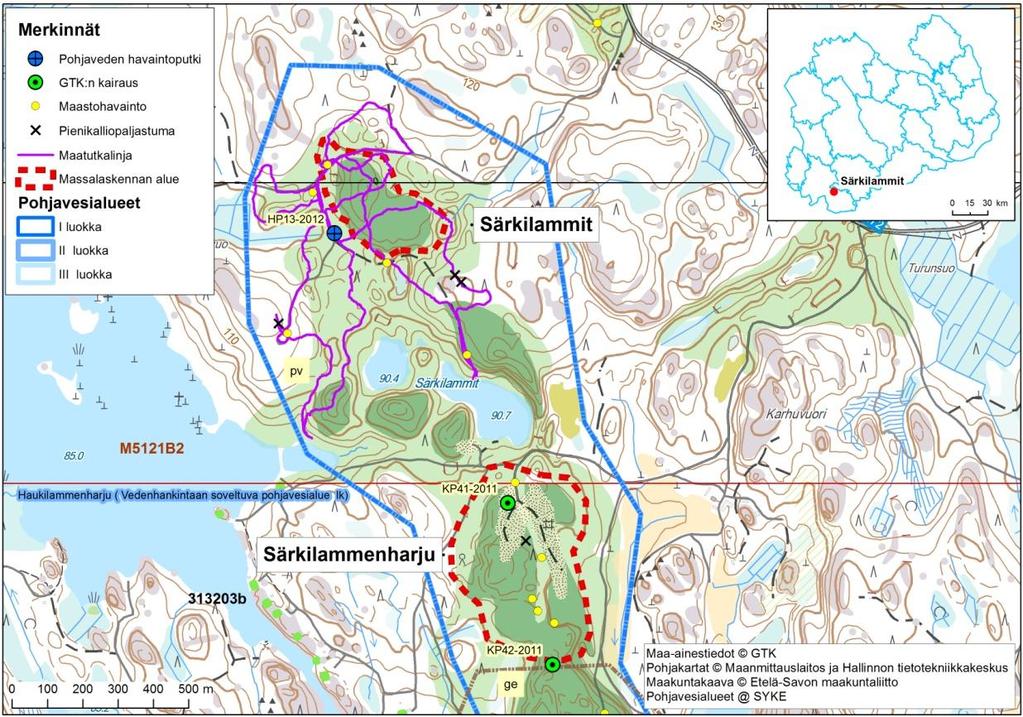 Etelä-Savon kiviaineshuollon turvaaminen 210 2.6.