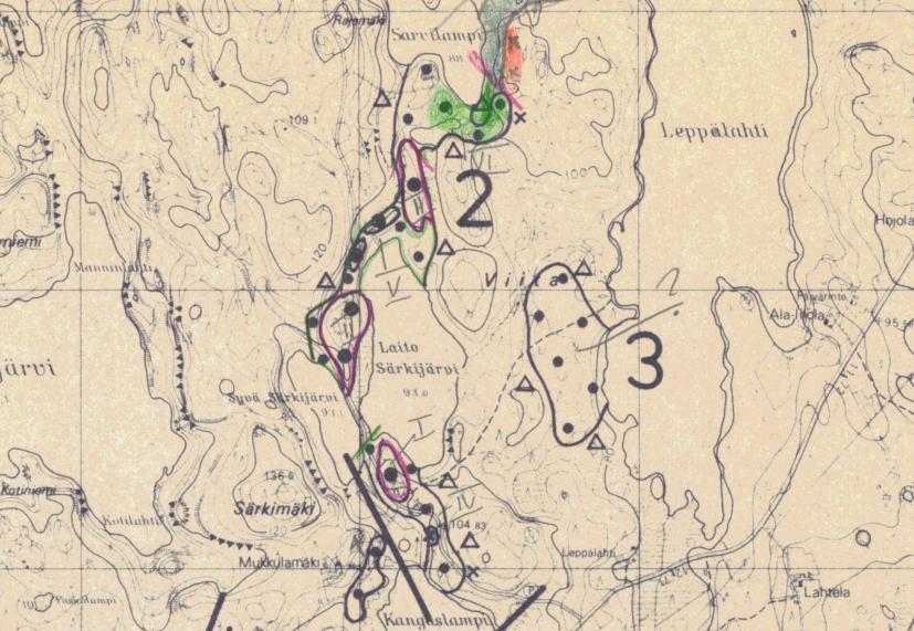 Etelä-Savon kiviaineshuollon turvaaminen 217 Aiemmat tutkimukset Rainio H. ja Kurkinen I. 1972. Soravarojen arviointi Mikkelin piirissä (sivulla 34).