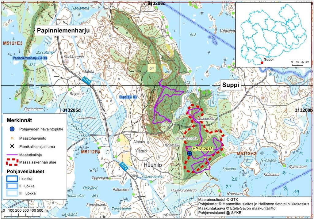 Etelä-Savon kiviaineshuollon turvaaminen 166