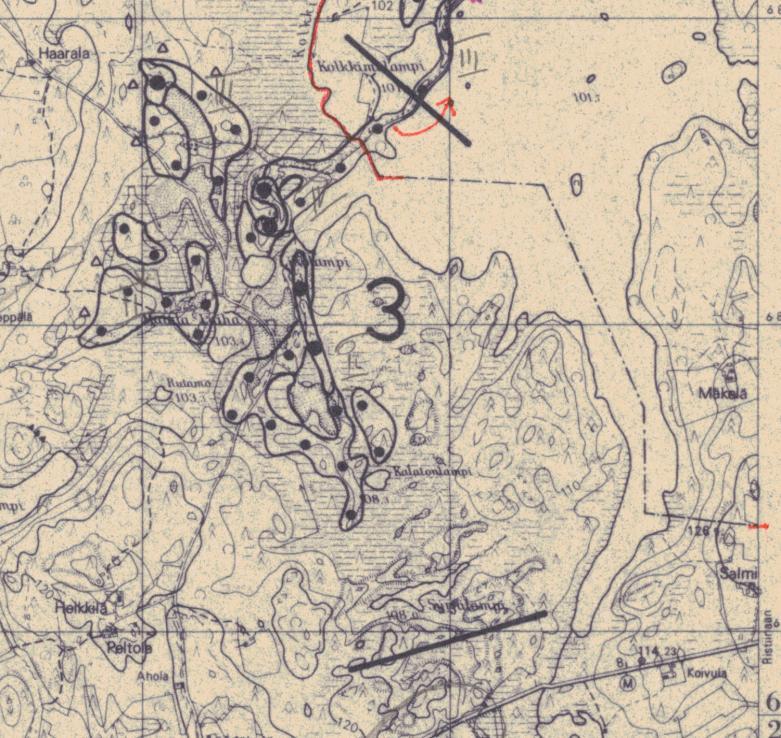 Etelä-Savon kiviaineshuollon turvaaminen 234 Aiemmat tutkimukset Rainio H. ja Kurkinen I. 1972. Soravarojen arviointi Mikkelin piirissä (sivulla 37).