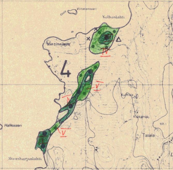 Etelä-Savon kiviaineshuollon turvaaminen 240 Aiemmat tutkimukset Rainio H. ja Kurkinen I. 1972. Soravarojen arviointi Mikkelin piirissä (sivulla 35).