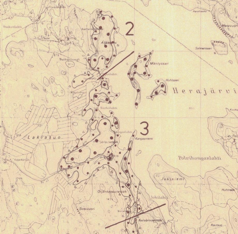 Etelä-Savon kiviaineshuollon turvaaminen 250 Aiemmat tutkimukset Rainio H. ja Kurkinen I. 1972. Soravarojen arviointi Mikkelin piirissä (sivulla 48).