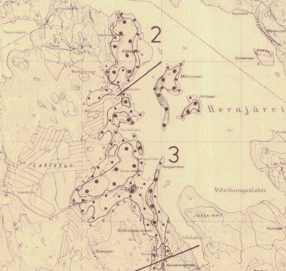 Etelä-Savon kiviaineshuollon turvaaminen 257 Aiemmat tutkimukset Rainio H. ja Kurkinen I. 1972. Soravarojen arviointi Mikkelin piirissä (sivulla 48).