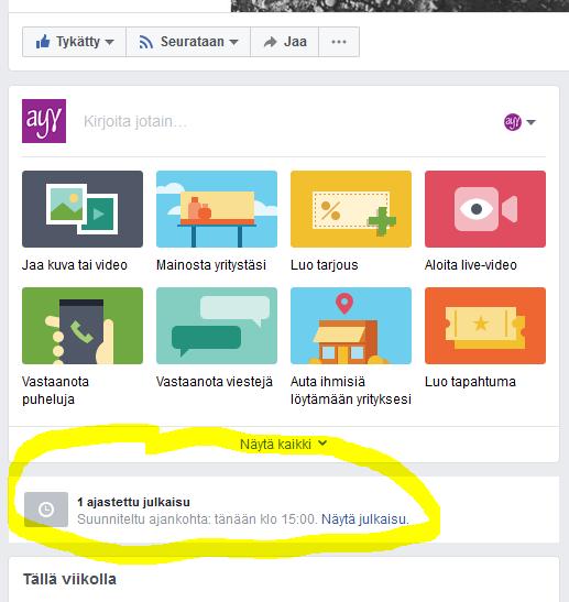 Ratkaisu: Kopioi linkki postaukseen ja liitä se
