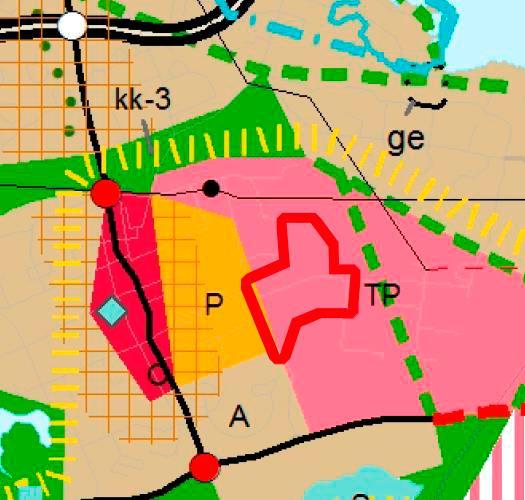 Tontit 6202-1, 6226-9, 7074-2 ja 7074-3 on kaavoitettu teollisuusalueeksi. Tontit 7074-4 ja 6226-2 on kaavoitettu yhdyskuntateknistä huoltoa varten.
