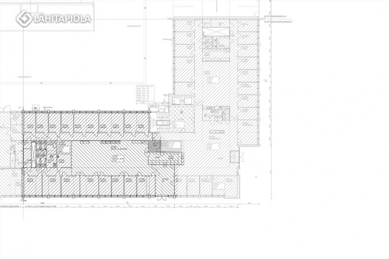 Toimisto 642 m² / 1. krs. Tutustu kiinteistön kotisivuihin: kalasatamantrooli.fi.