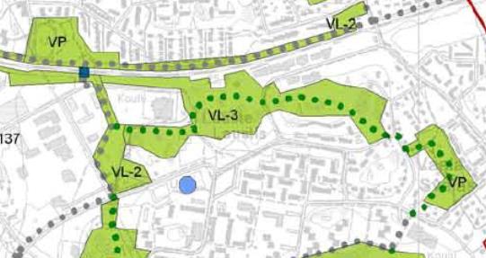 18 Viherverkkosuunnitelma Yleiskaavatoimistossa on 1.4.2008 laadittu viherverkkosuunnitelma, jonka tarkoitus on vaikuttaa yleiskaavan ja osayleiskaavojen viheralueita koskeviin kaavamerkintöihin.