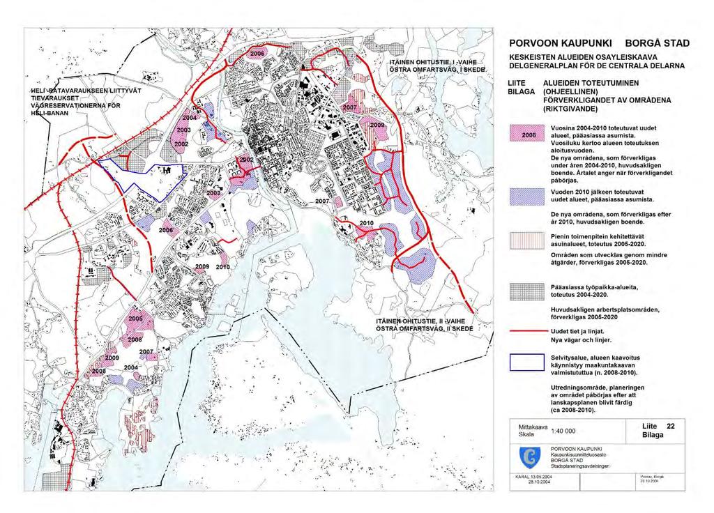 Keskeisten alueiden osayleiskaava 2004:
