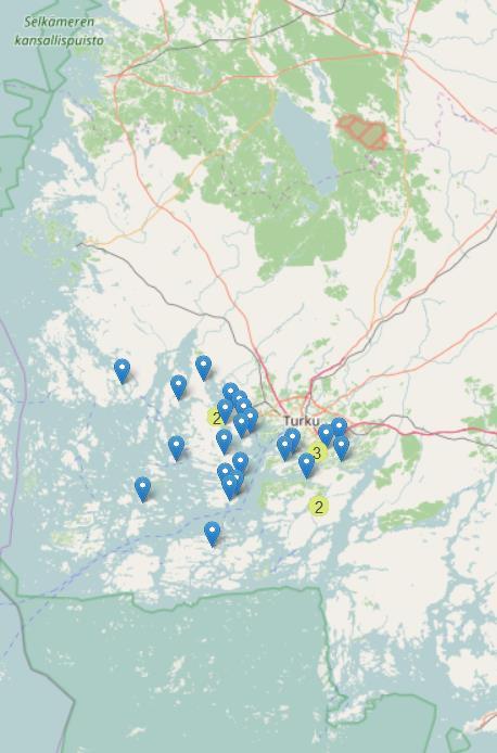 Liejutaskurapu Kemiö Kotoisin