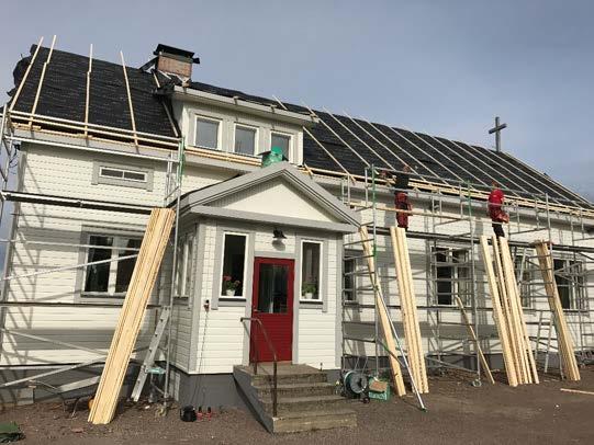 PÄIJÄT-HÄMEEN MAISEMATEKO 2017: VUOKSENLAAKSON METODISTI- SEURAKUNNAN KIRKON ULKOASUN JA PIHA-ALUEEN KUNNOSTUS 2015-2017 Vuoksenlaakson metodistiseurakunta perustettiin 1921 rajantakaisessa