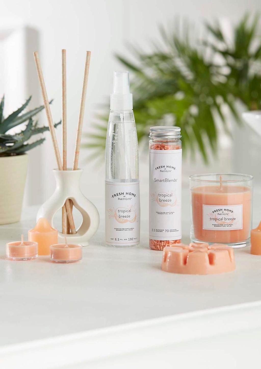 ASIAKAStarjoukset RAIKKAIMMAT tuoksut Fresh Home by PartyLite