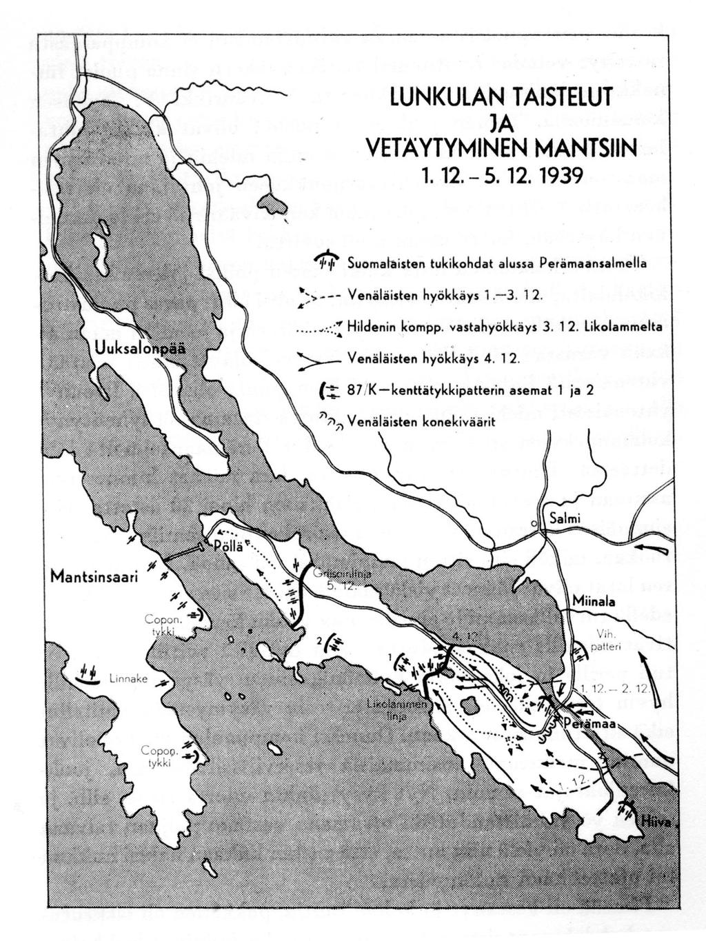 Lunkulan taistelut joulukuussa