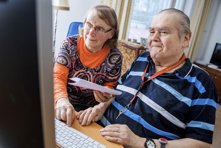 Hoitotuki helpottaa eläkeläisen taloutta Pentti Heinonen saa eläkettä saavan hoitotukea ja käyttää sen palvelutalon maksuihin.