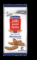 *6413467331909* KUIVALEIVÄT 973483 Oululainen Jälkiuunilastu Merisuola 130 g 8 pkt/ltk M, L, S, K, SJ, LS, RK