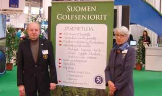 maaliskuuta Suomen Golfseniorit on mukana 2.- 4. maaliskuuta Helsingin Messukeskuksessa järjestettävillä golfmessuilla. SGS esittäytyy keskuksen uudessa näyttelyhallissa Suomen Golfliiton osastolla.