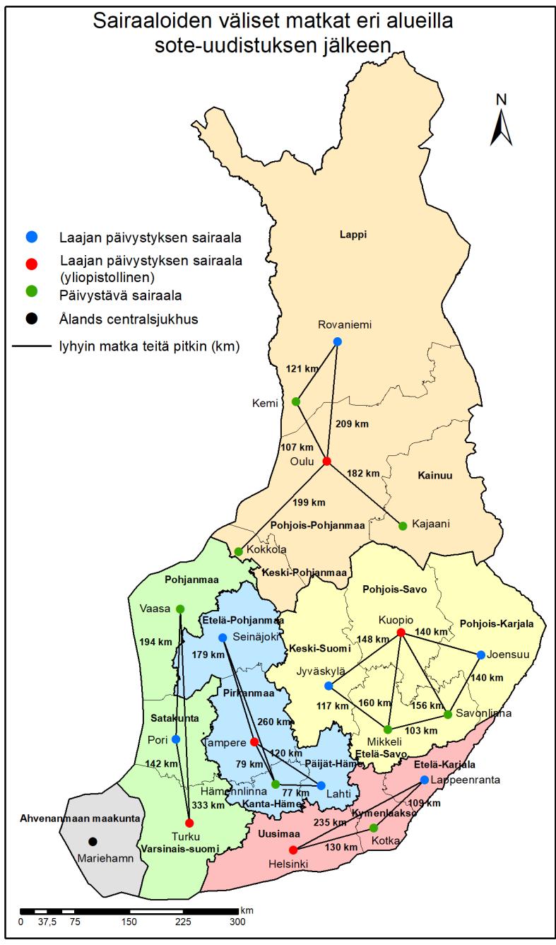 Muodostuuko Suomeen riittävän tiivis