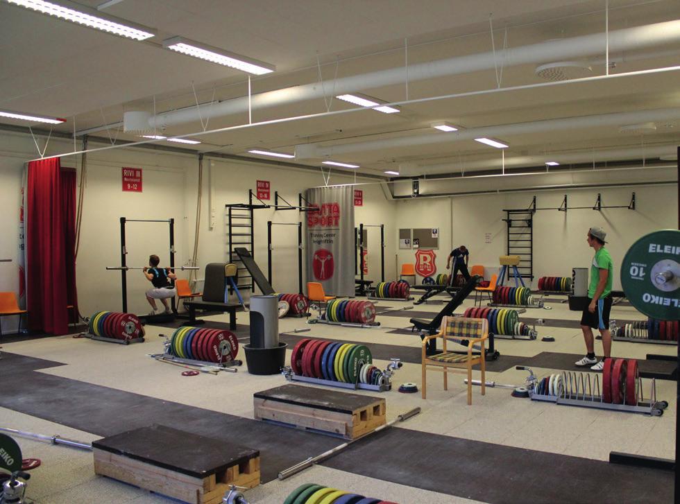 SANTASPORT OLYMPIC TRAINING CENTER JA OUNASVAARAN ATLEETTI