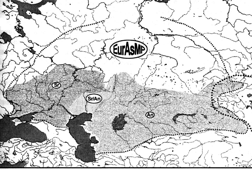 270 Parpola Finnish vatsa ~ Sanskrit vatsá- and the formation of Indo-Iranian and Uralic languages 271 Figure 11.
