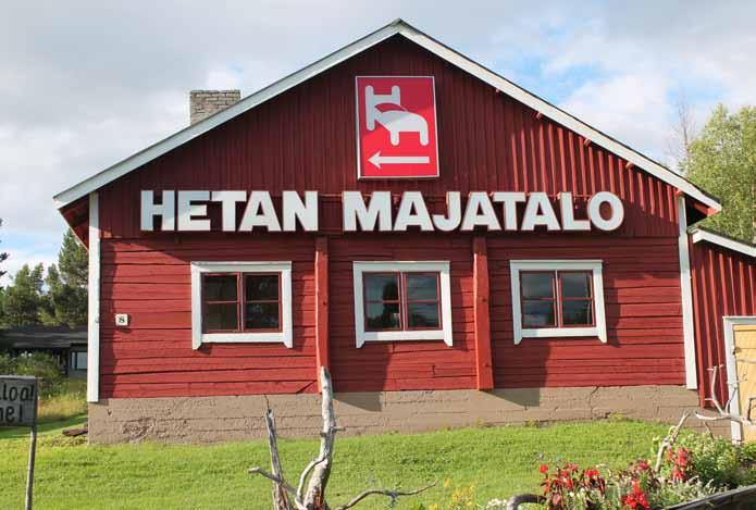 Name signs of buildings closely related to tourism e.g. on hotels and restaurants only include the Finnish designation (Picture 8). 5.1.3.