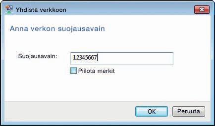 Windows Vista tai Windows 7 Windows Vista- ja Windows 7 -tietokoneissa klikkaa WiFi-verkon kuuluvuuspalkkeja Windowsin oikeasta alakulmasta. Huom! DNA Kotimokkulassa on oletuksena päällä 2.