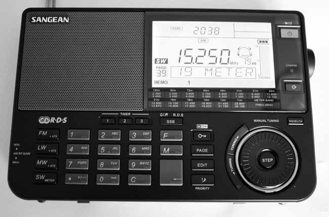 ILKKA MARTIKAINEN, Vantaa SANGEAN ATS-909X -MAAILMANRADIO Sangean ATS-909X on vuonna 1974 perustetun Taiwanilainen Sangean Electronics -yrityksen eniten myytyjä vastaanottimia.