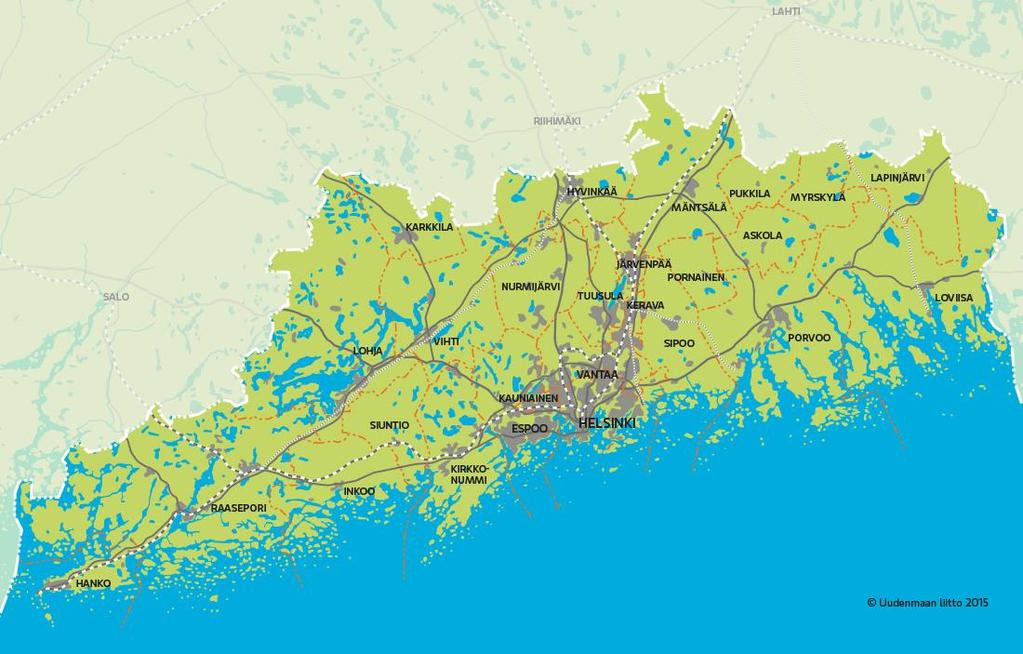 Mikä maakunta on tulevaisuudessa? 1. Rajoitetusti itsehallinnollinen maantieteellinen alue. 2. Alueellinen palveluekosysteemi 3.