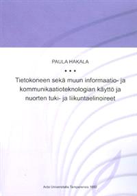 Lataa Tietokoneen sekä muun informaatio- ja kommunikaatioteknologian käyttö ja nuorten tuki- ja liikuntaoireet - Paula Hakala Lataa Kirjailija: Paula Hakala ISBN: 9789514486753 Sivumäärä: 114