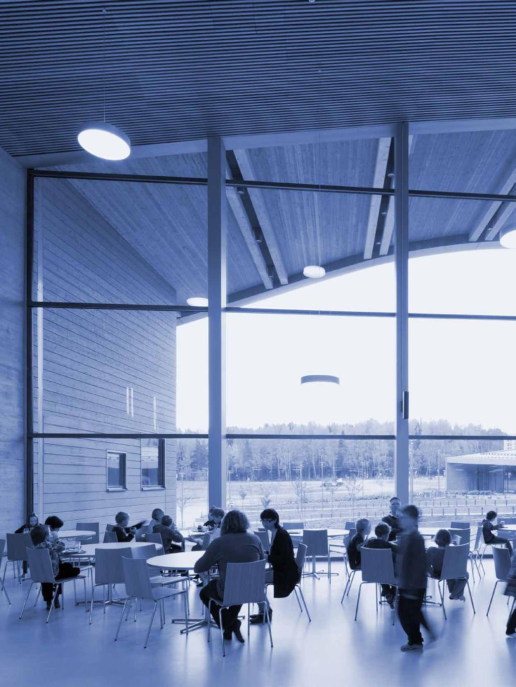 Saunalahden koulu on Espoossa sijaitseva 750 oppilaan peruskoulu, jonka Verstas arkkitehdit suunnitteli kilpailuvoittonsa pohjalta.