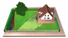 Se leikkaa nurmikon säännöllisesti ja aina lyhytsilppuisesti, minkä ansiosta säästyt haravoimiselta. 1 3 Rajausjohto määrittää leikattavan alueen.