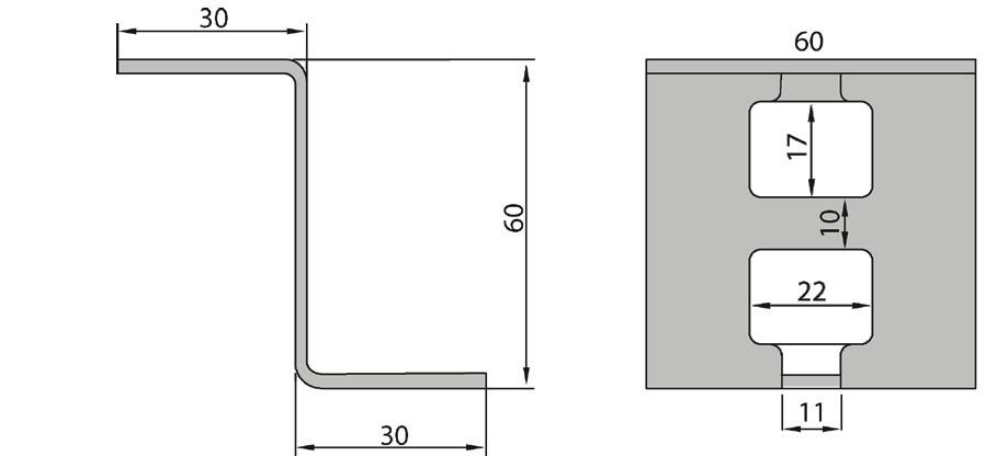 Poraa Ø6 x 65 mm:n reikä betoniin ja kierrä kattokiinnike reikään. Ks. kuormitustaulukko s. 142.