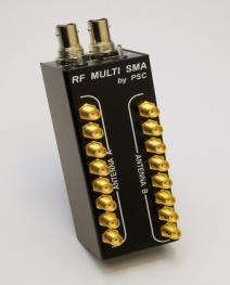 RF PRODUCTS & ACCESSORIES INVENTORY # FPSC0006C DESCRIPTION PSC RF MULTI SMA PROVIDES TWO 1X8 SPLITTERS, BNC INPUTS, SMA