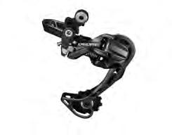 Plus, Top normal, musta 8000346 Shimano takavaihtaja Deore RD-M593SGS