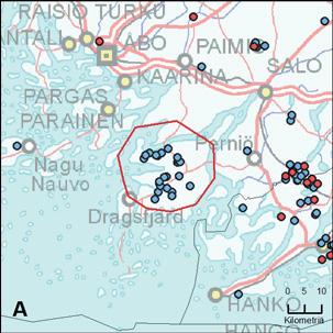 3. Kemiön reviiri (VarsinaisSuomi) Yksilömääräarvio: 2*