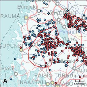 5. Kaivola reviiri (VarsinaisSuomi) Yksilömääräarvio: 68 Tassuhavainnot 14.8. 31.12. 36 kpl 33 kpl, 35 yks. 1.1.2018 28.