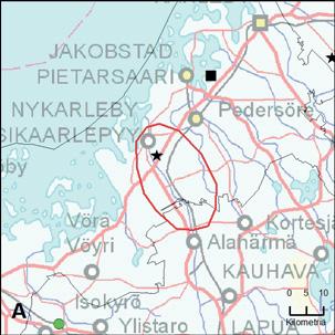 Alueen koko 550 km 2 DNA näytteet Kerätyt näytteet: Onnistuneet määritykset: GPSaineisto Ei 1