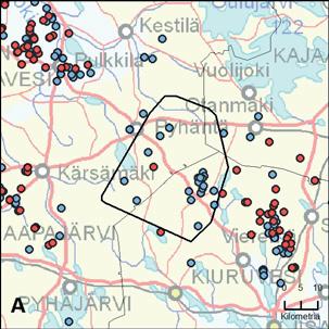 24. Kiuruveden reviiri (Oulu PohjoisSavo) Yksilömääräarvio: 2 Tassuhavainnot Alueen koko 29.8. 31.12. 12 kpl 2 kpl, 34 yks. 1.1.2018 28.2.2018 11 kpl 1 kpl, 8 yks.