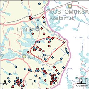 35. Juntin reviiri (Kainuu) Yksilömääräarvio: 2 Tassuhavainnot Alueen koko 2.8. 31.12. 8 kpl 5 kpl, 34 yks. 1.1.2018 28.