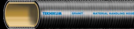 GRANIT 4180 4280 BC Antistatic Lieteletku Slamslang Sludge hose Шламовый рукав Granit-lieteletku soveltuu käyttöolosuhteisiin, joissa letkun tulee kestää kulutusta, liikuttelua ja taivutusta sekä