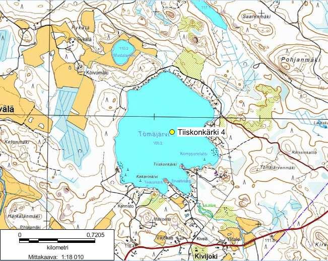 alusveden tilavuus on pieni suhteessa päällysveteen, minkä vuoksi se on altis kuormituksen haittavaikutuksille. Näytteenotto suoritettiin 8.8.2016.