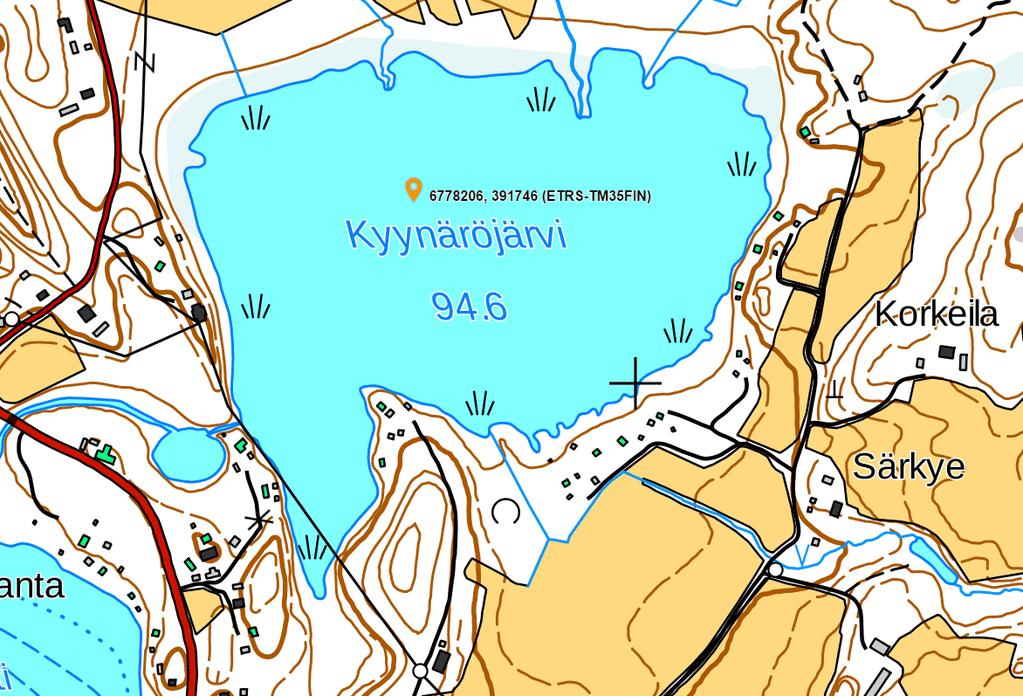 Kyynäröjärvellä toteutettiin koekalastus vuonna 1998. Saaliin yksilömäärä oli runsas, mutta kokonaispaino jäi alhaisehkoksi. Runsain laji oli särki.