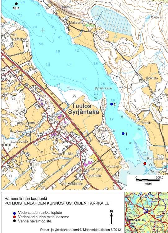 Pohjoistenlahden kunnostustöiden raportista (KVVY, Laari 2015) Kesällä 2017 karvalehti (Ceratophyllum demersum) runsastui voimakkaasti Suolijärven Pohjoistenlahdella ja kohteella tehtiin mittauksia