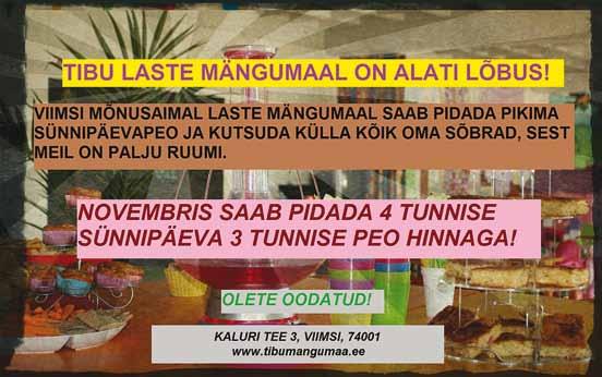 Kutsikad on valmis uude koju minema 20. novembrist. Hind 720. Kontakt: kennel Tiigira - Pille 526 5222; Mare 56 469 131, Laagri.