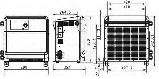 moduia) 3-osainen (3 moduia) 1 moduin koteo 3 moduin koteo Näkymä yhäätä TEKNISET TIEDOT - KOLMIVAIHEISET Tekniset tiedot Yksikkö 3,5kW 7kW 10,5kW 14kW 17,5kW 21kW Akku jännite 24//48V