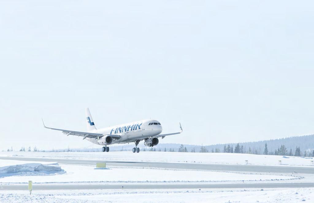 FINNAIR VUOSIKERTOMUS 2017 21 TALOUS Vertailukelpoinen